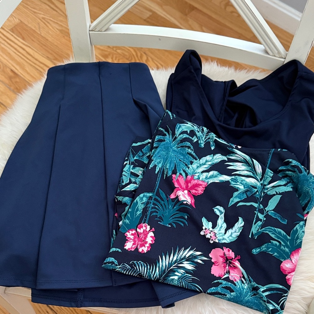 Golf Skirt and Two Tommy Bahama Tanks